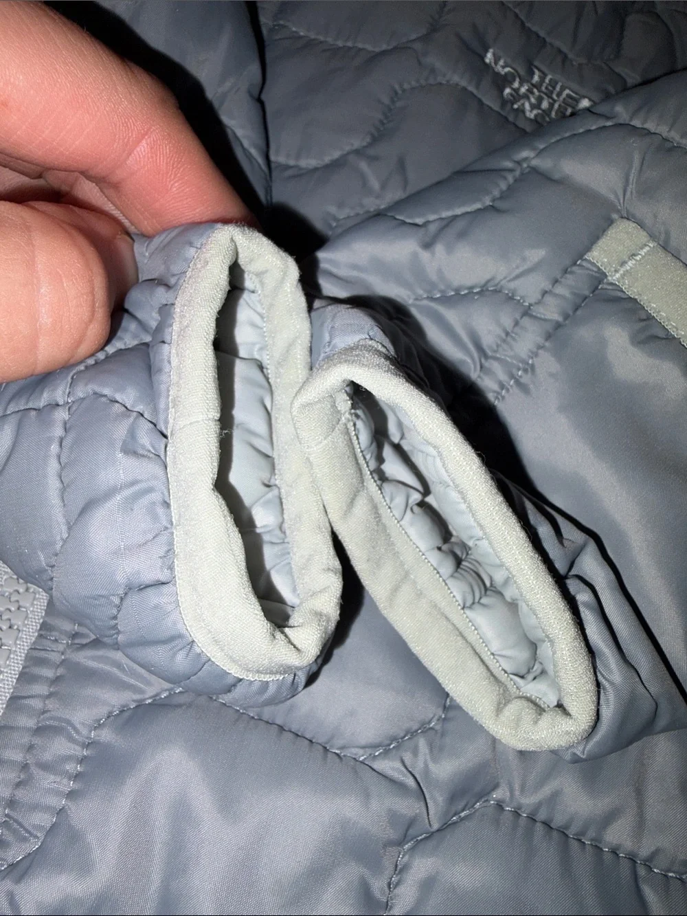 The North Face lightweight quilted